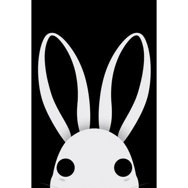 Black Rabbit Canvas